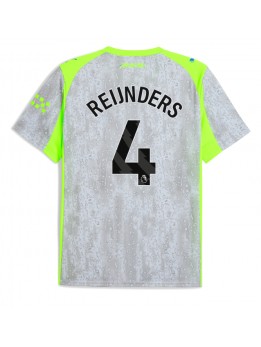 Manchester City Tijjani Reijnders #4 Ausweichtrikot 2025-26 Kurzarm